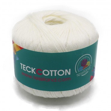 Teck Cotton White Grams 50