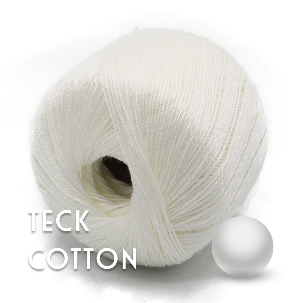 Teck Cotton White Grams 50