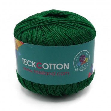 Teck Cotton Verde oscuro Gramos 50