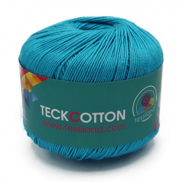 Teck Cotton Turquoise Grams 50
