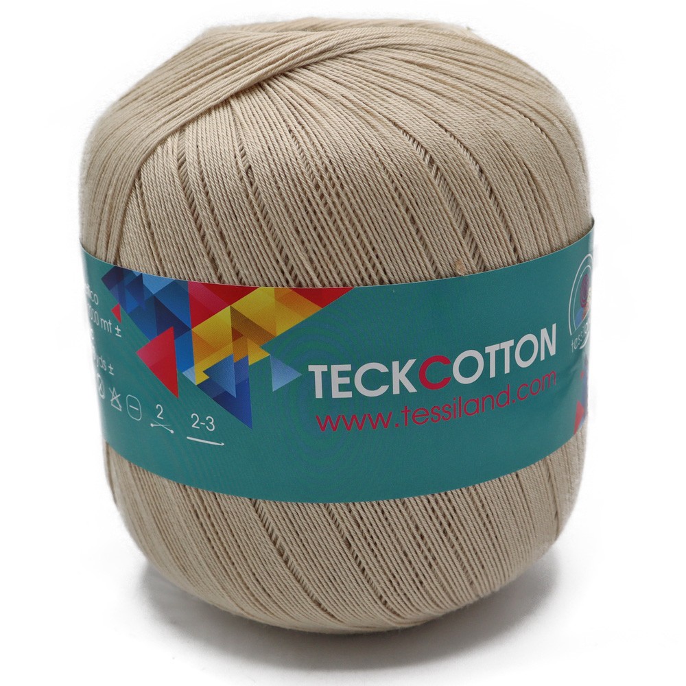 Teck Cotton Beige Pelote Grammes 250