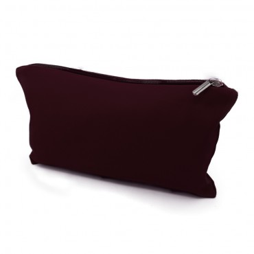 Pochette Ottoman Zip Bordeaux