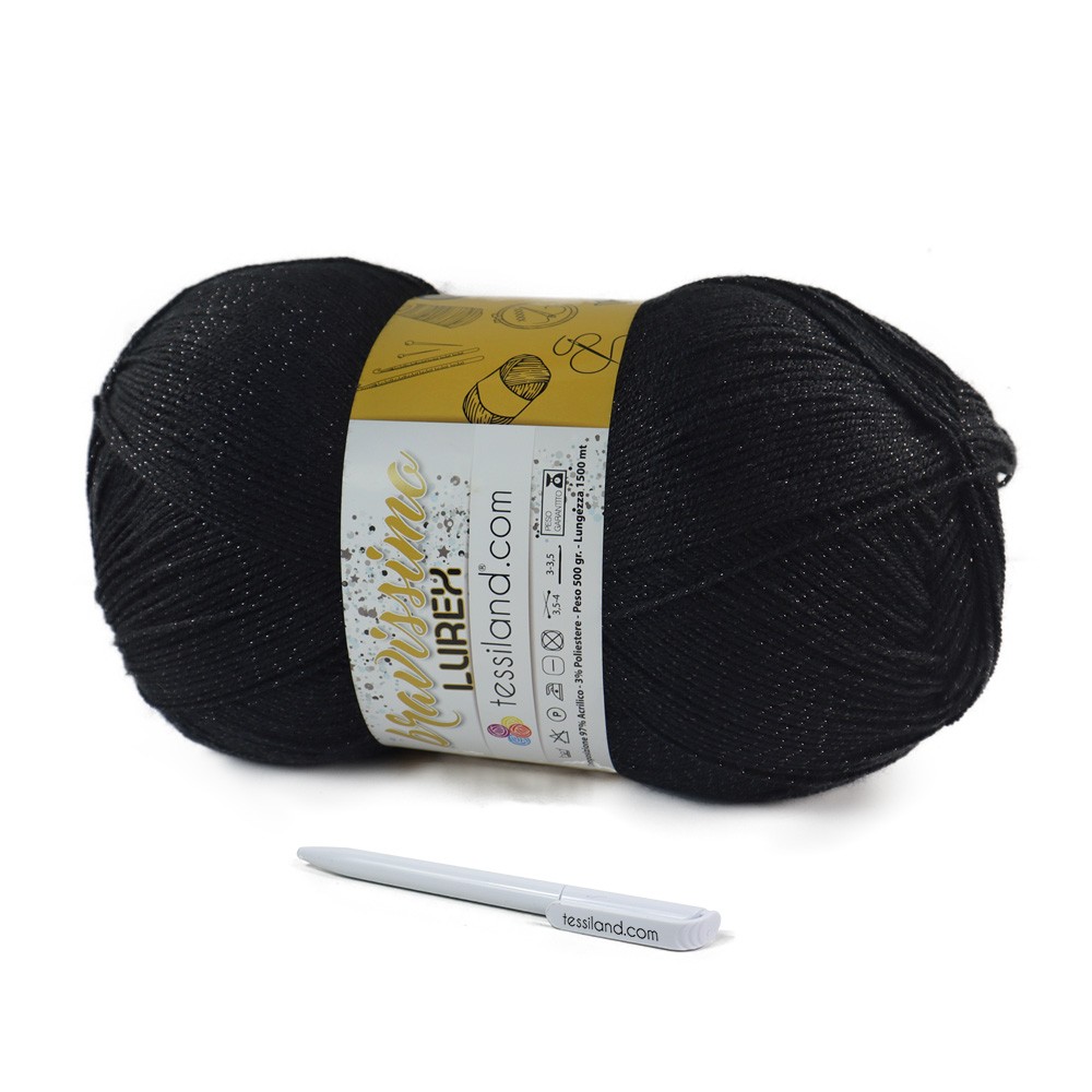 Bravissimo Lurex Nero Nero Gr 500