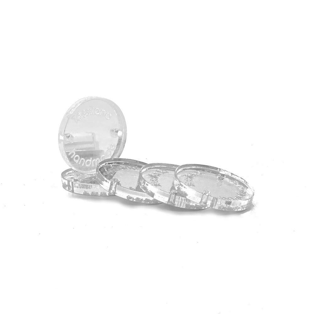 Plaques Personnalisables Cercle 5 pcs Plex