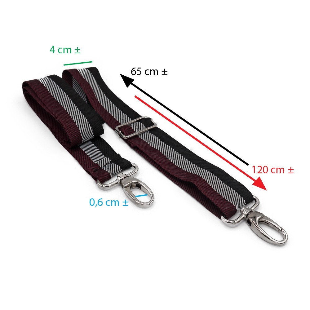 Asa de hombro Bolso Tejido Bands Túrin