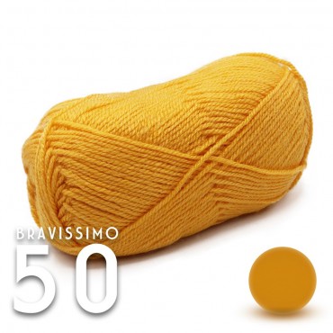 Bravissimo50 Yellow 50 Grams
