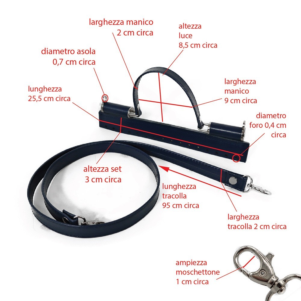 Ensemble Sac Mini Sicily Navy