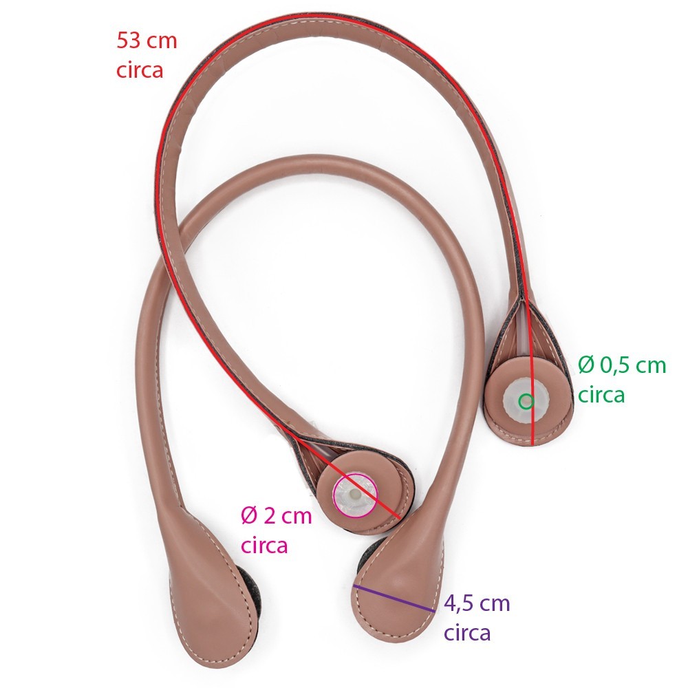 Handles Obag Pale Pink