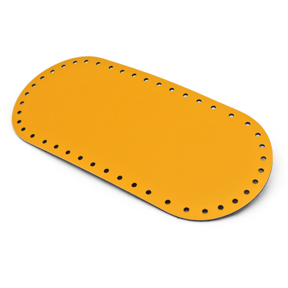Base para bolso 27x12 ecopiel Amarillo