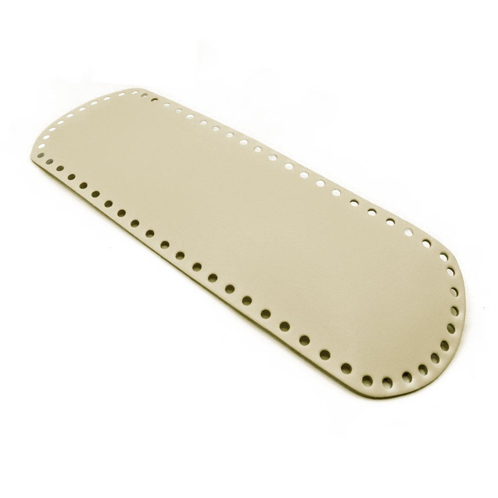 Bag Bottom 36x12 eco leather Cream