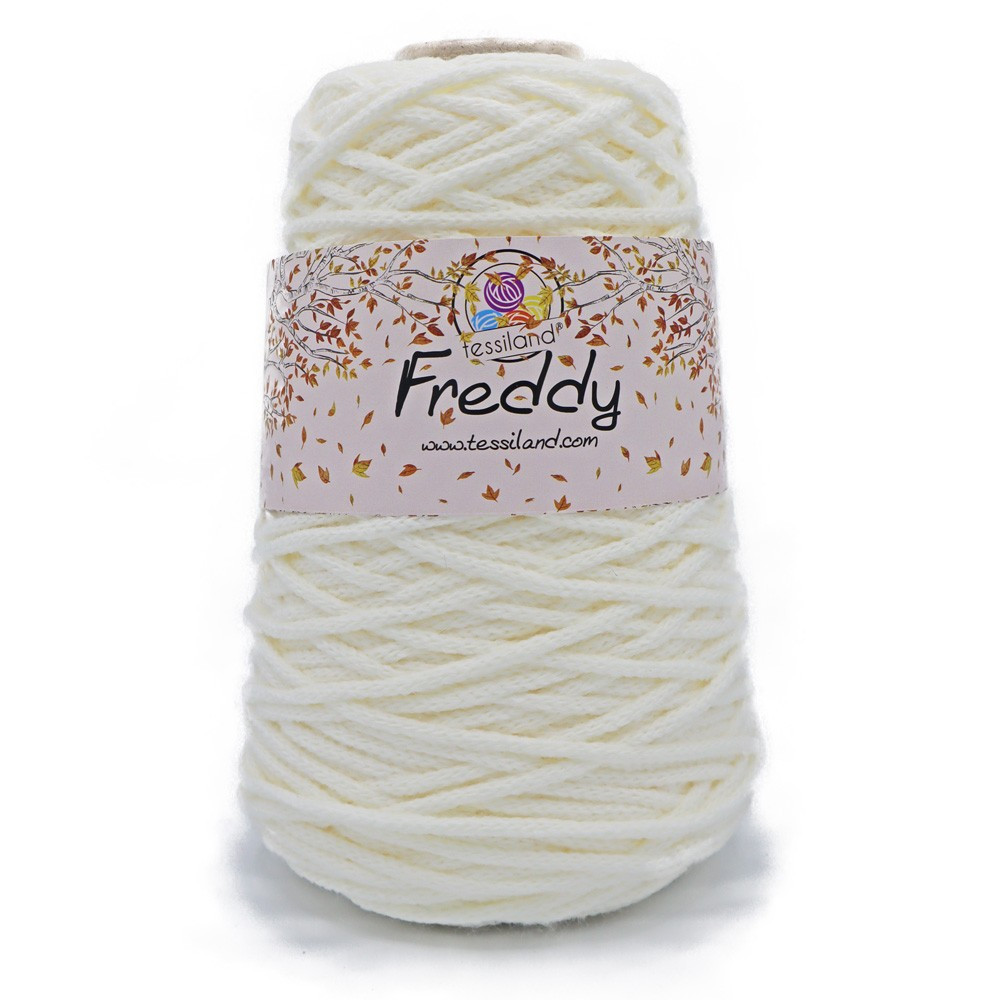 Wool Rope Freddy Cream Grams 200
