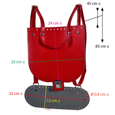 Bag Set Holly Bolly Red