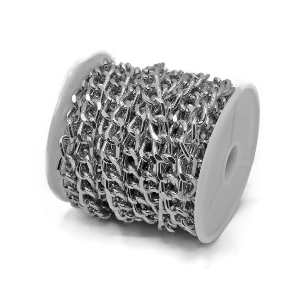 Catena Roll 10x7 Argento Mt5