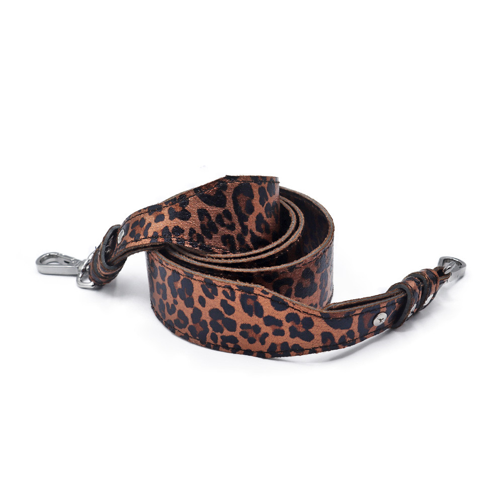 Tracolla Borsa Miss Leopard Moro Lux
