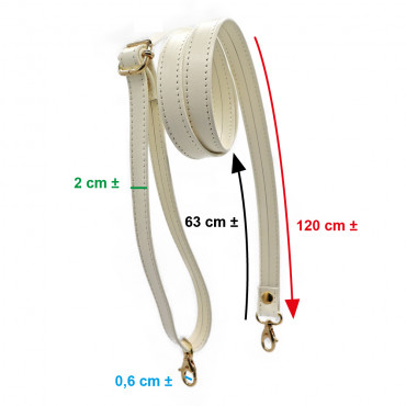 Strap Bag Old Style Cream Gold