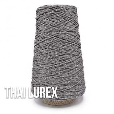 Thai Lurex Silver Gray...