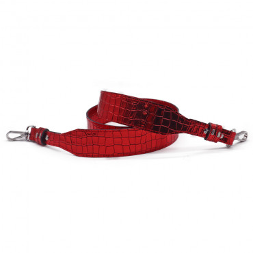 Strap Bag Miss Coccodrillo Lux Red