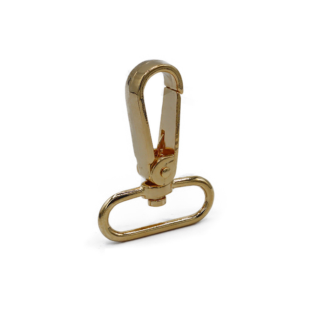 Pierre Snap Hook Gold 57x30 for Crocheted Bags and Straps