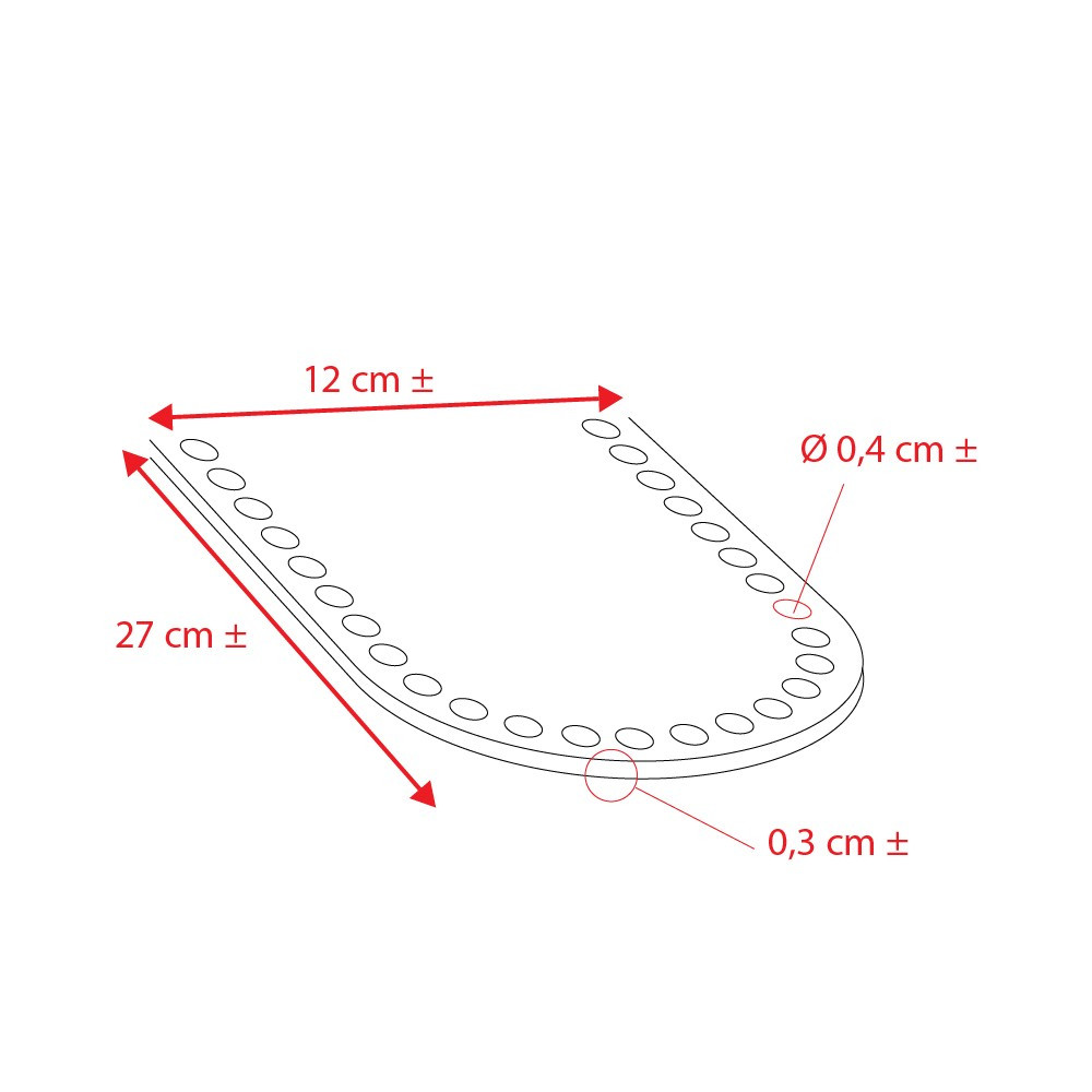Base para bolso 27x12 ecopiel Avio