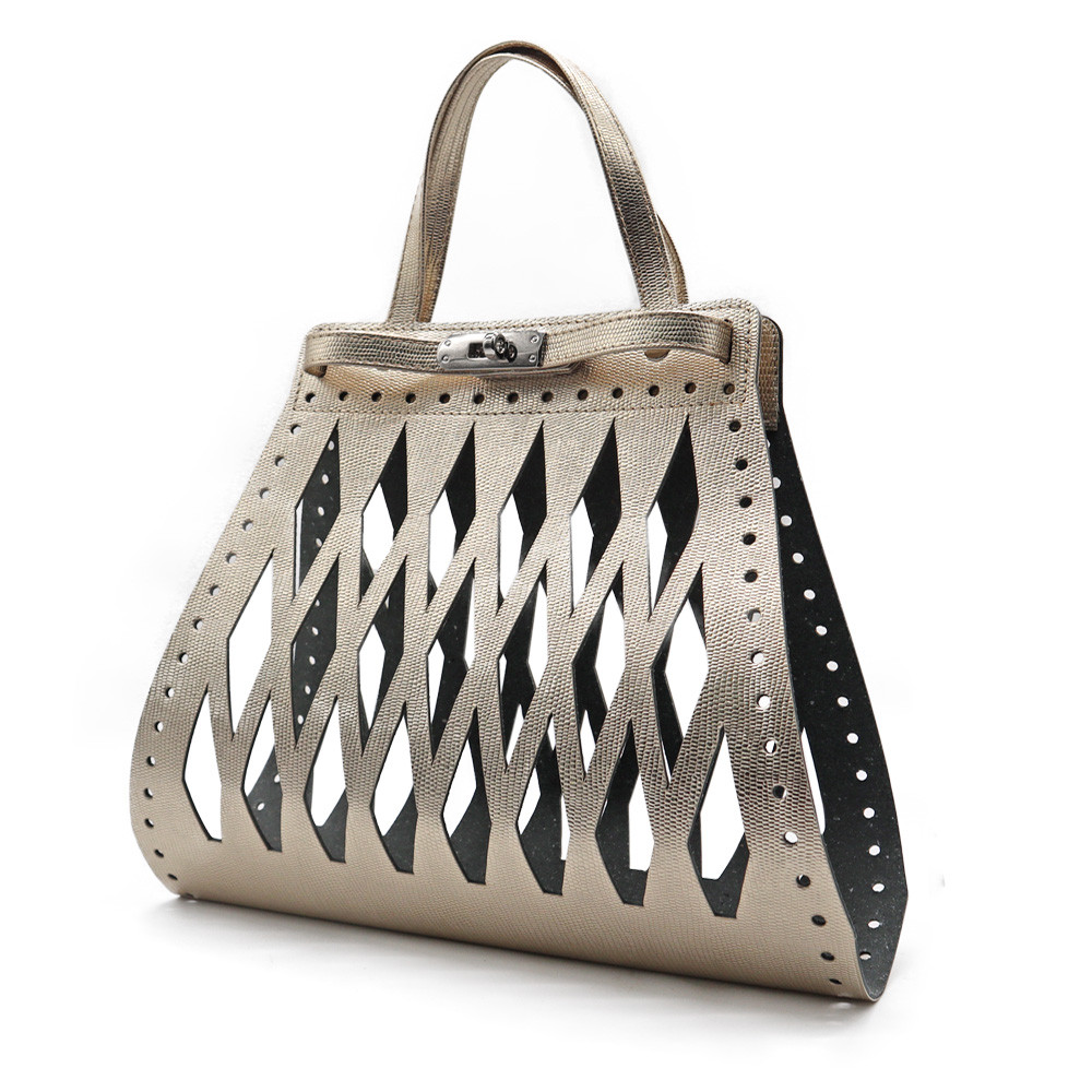 Set de bolso Eiffel Lizzy Platino