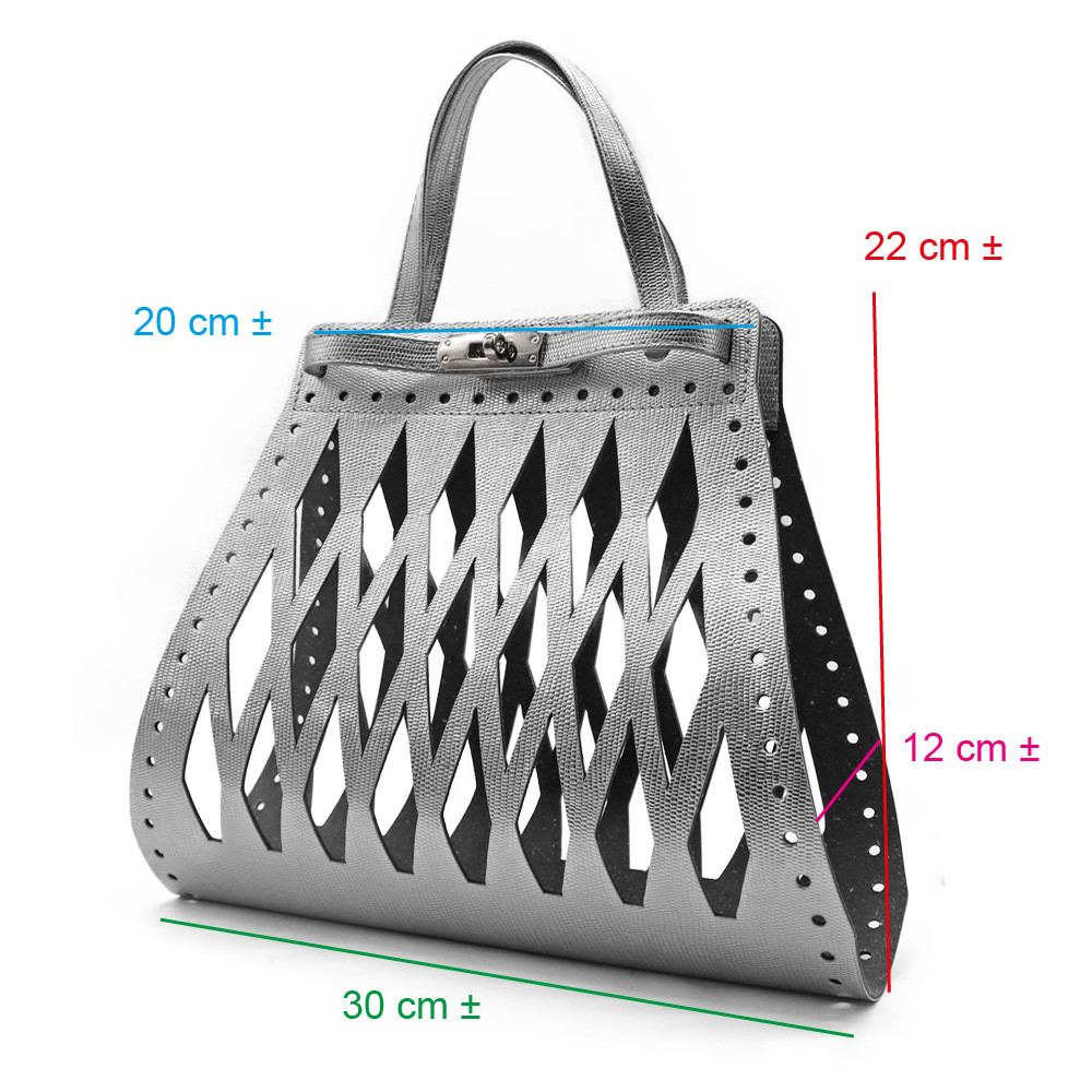 Bag Set Eiffel Lizzy Steel