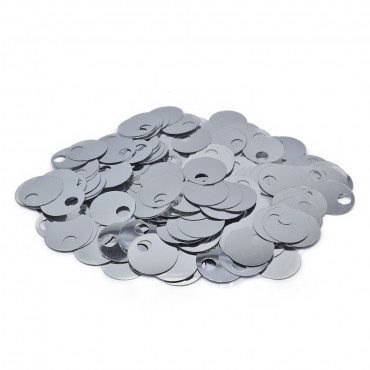 Sequins 20mm Silver