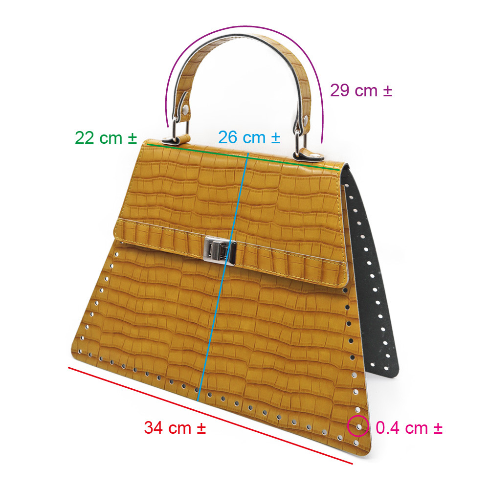 Set de bolso Cocoa Mostaza