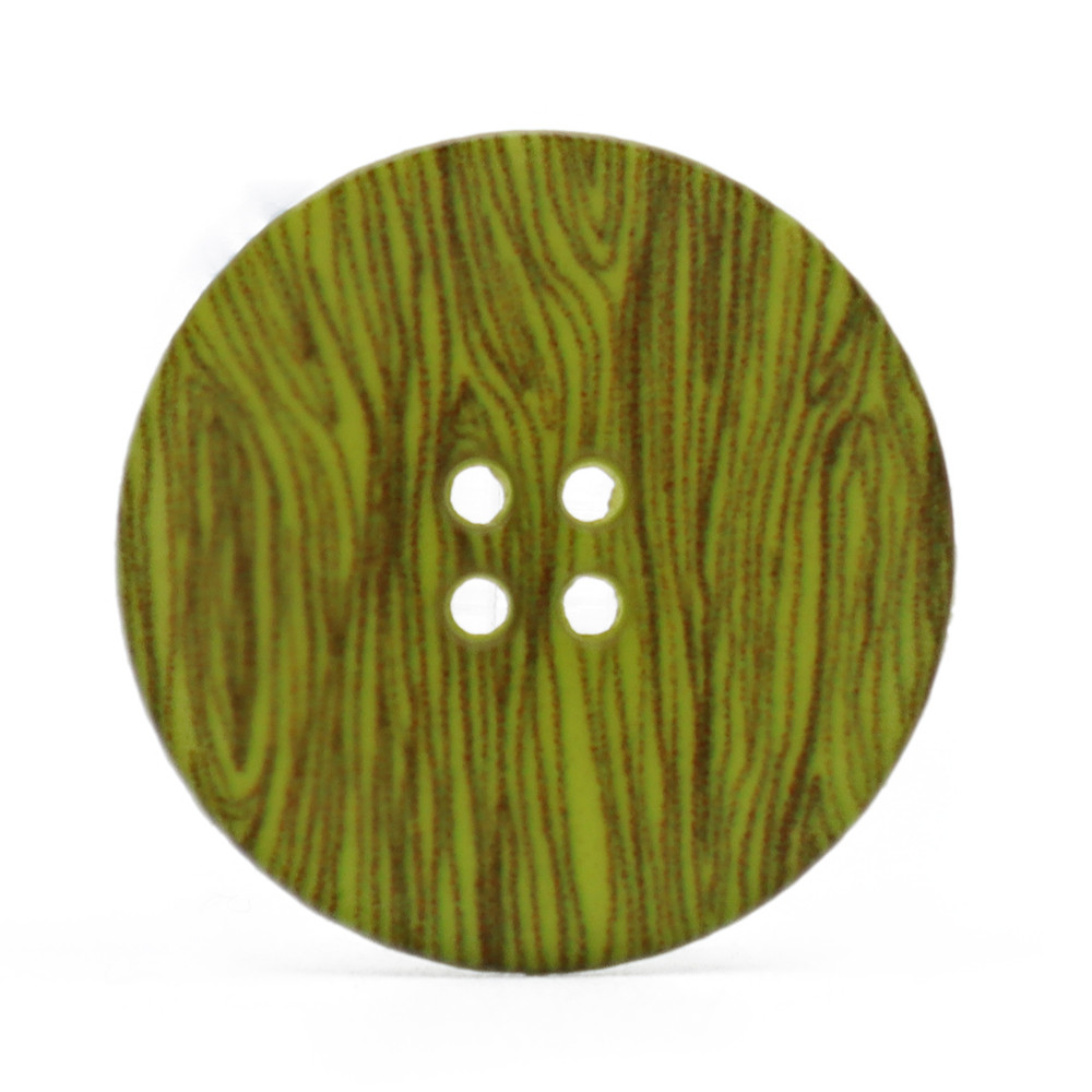 Bouton Madera Lime 1pc