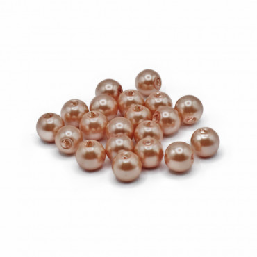 Beads HQ Glass mm8 Pale Pink