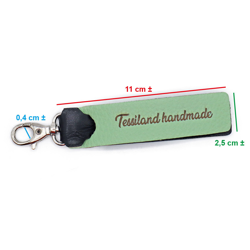 Porte-clés Personnalisé Tessiland Vert Clair