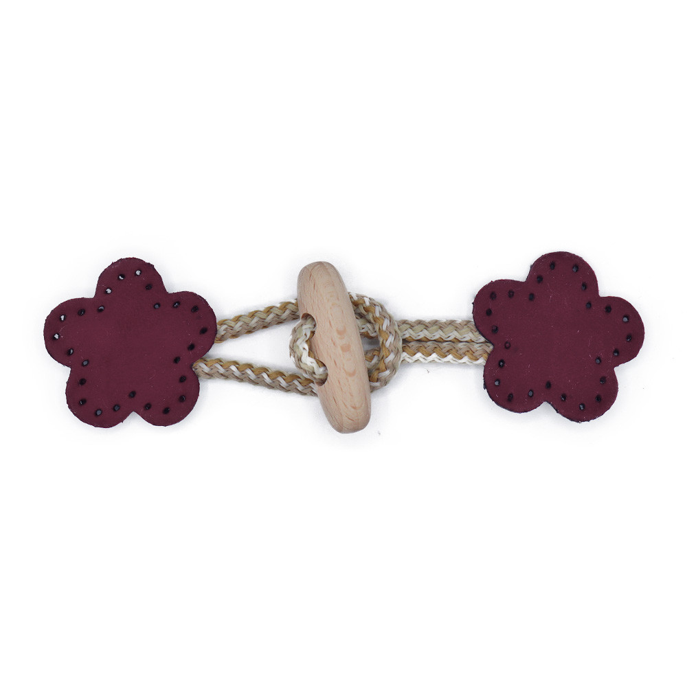 Toggle Closure Burgundy