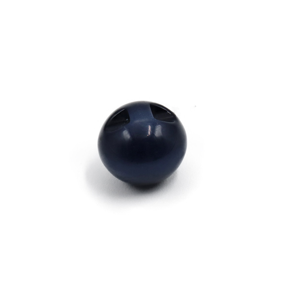 Bouton Iride Sphère 15 mm Bleu nuancé 1 pc