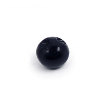 Button Iride Sphere 15 mm Blue plain 1 pc