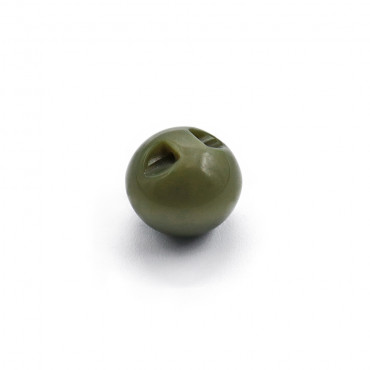 Button Iride Sphere 15 mm Green Sage 1 pc