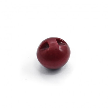 Button Iride Sphere 15 mm Burgundy 1 pc