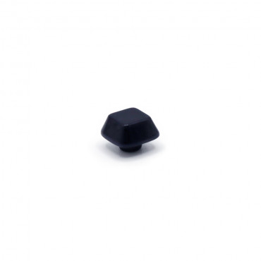 Button Iride Cube 9 mm Blue plain 1 pc