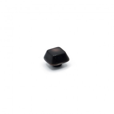 Button Iride Cube 9 mm Brown 1 pc