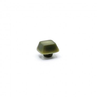 Button Iride Cube 9 mm Sage 1 pc