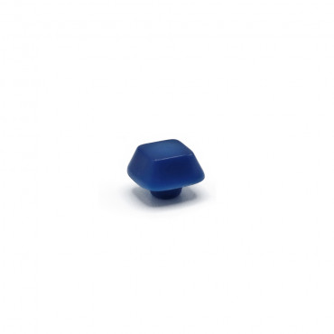 Button Iride Cube 9 mm Cornflower blue 1 pc
