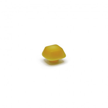 Button Iride Cube 9 mm Yellow 1 pc