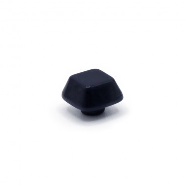 Button Iride Cube 12 mm Blue Plain 1 pc