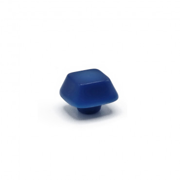 Botón Iride Cubo 12 mm Azul...