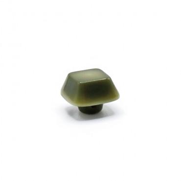 Button Iride Cube 12 mm Sage 1 pc