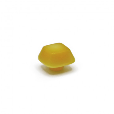 Button Iride Cube 12 mm Yellow 1 pc