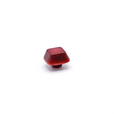 Button Iride Cube 9 mm Red...