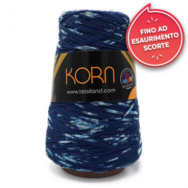 Korn Blu Fettuccia Lurex gr 250