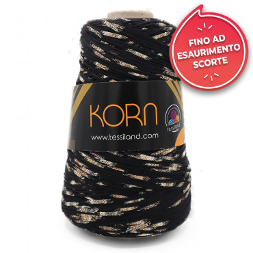 Korn Black Lurex Ribbon...