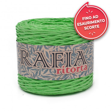 Twisted Raffia Green grams 250
