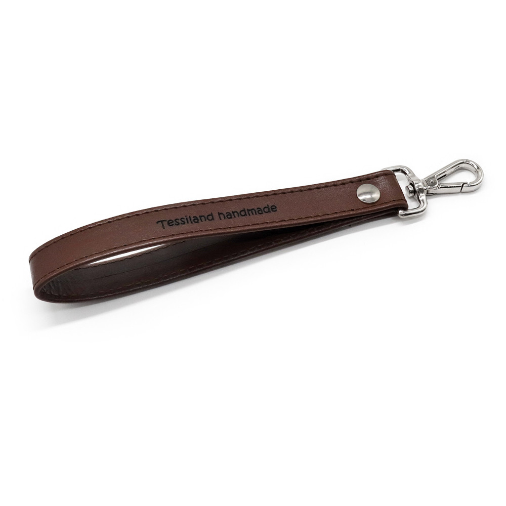 Manchette Argo Personnalisable en Similicuir Marron