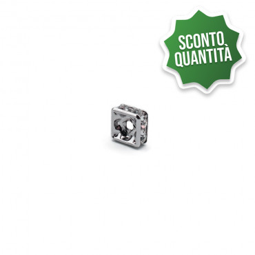Spacer Silver Square 7 mm...